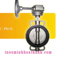 Van bướm inox tay gạt - tay quay SW